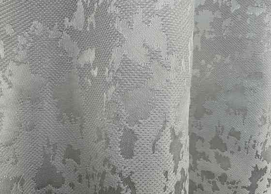 Комплект коротких штор VR-Textil Лен мрамор Pavliani ХО № 1263ш Светло-серый 130х170 см 2 шт (35-0200) Киев