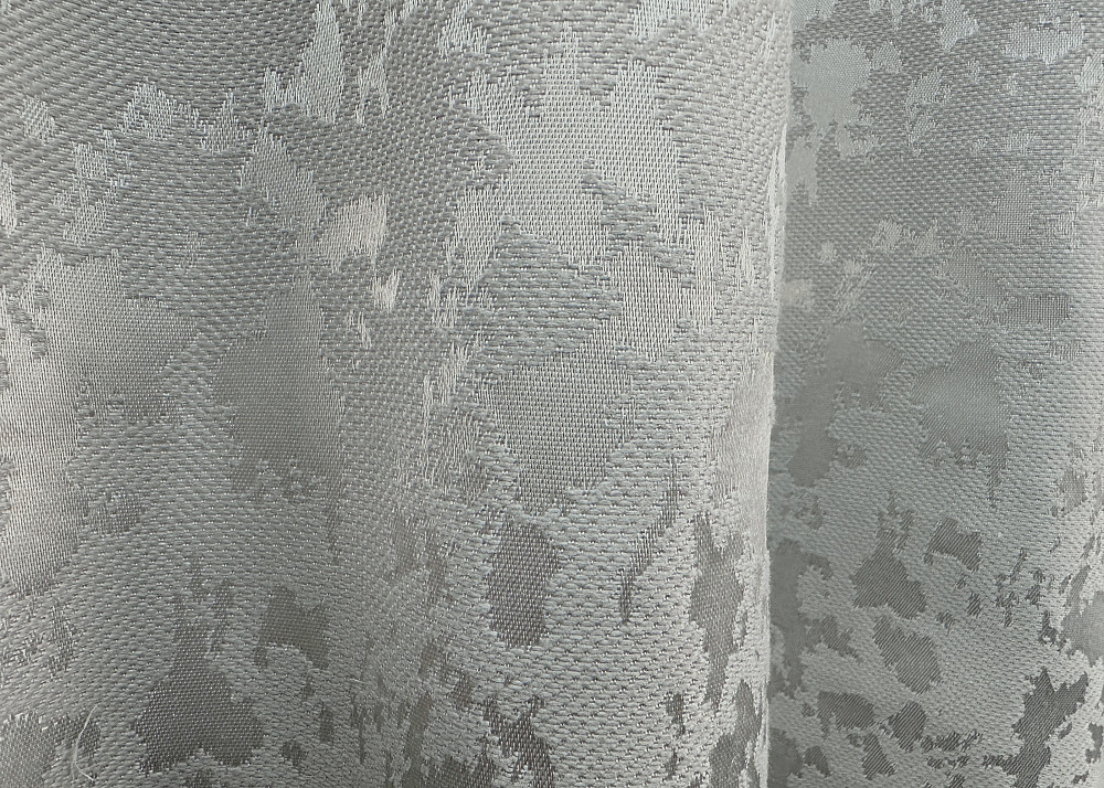 Комплект коротких штор VR-Textil Лен мрамор Pavliani ХО № 1263ш Светло-серый 130х170 см 2 шт (35-0200) Киев - изображение 6