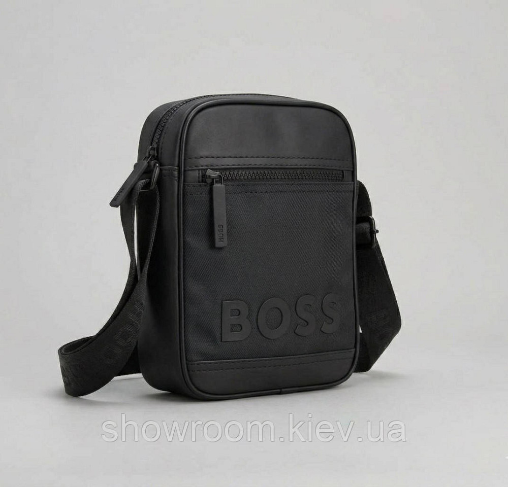 Брендова чоловіча барсетка, сумка Boss (3517B) Київ - фото 1