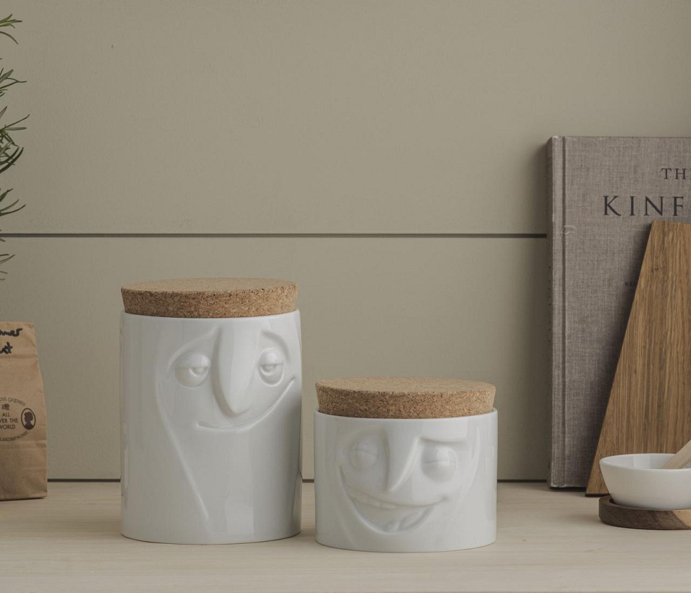 Банка для зберігання Tassen Хмари Charming 1700 мл порцеляна Білий Київ - фото 7