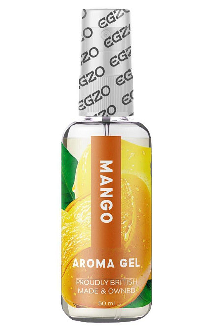 Оральный гель-лубрикант EGZO AROMA GEL - Mango, 50 мл Sex Aura Киев - изображение 4