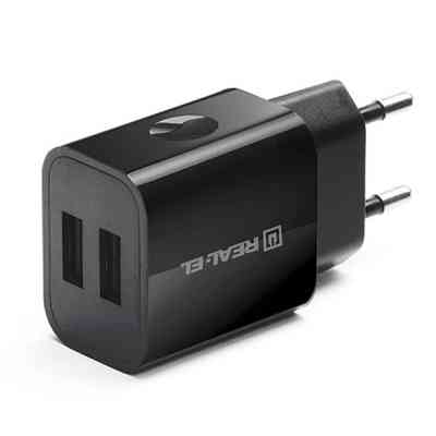 Зарядний пристрій REAL-EL CH-210 black (EL123160014) Вінниця