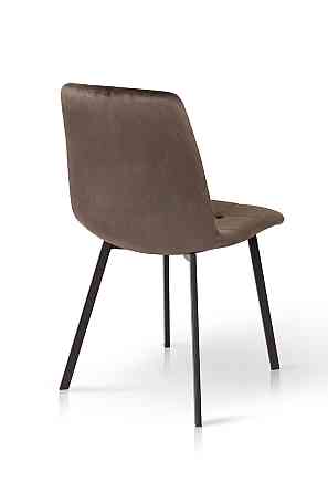 Стілець Ментос чорний/ велюр тобакко Київ