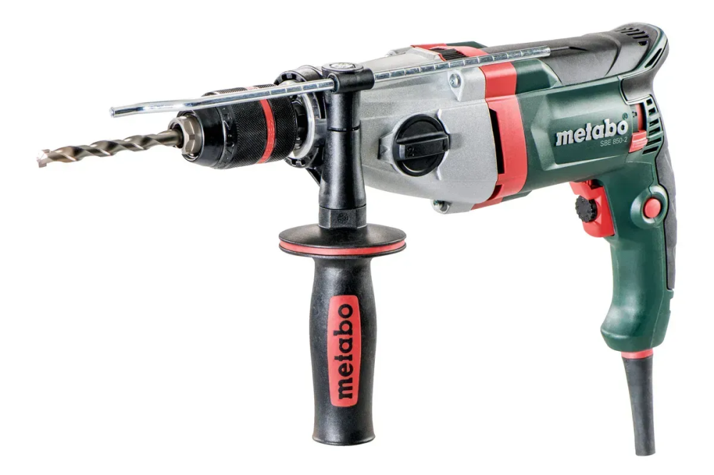 Ударний дриль Metabo SBE 850-2 з швидкозатискним патроном в кейсі (600782500) Київ - фото 1