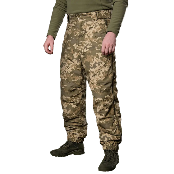 Зимові військові мембранні штани Defender 7 level (Піксель) 2XL Вінниця