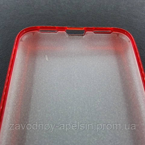 Xiaomi Redmi 5 plus 5+ чехол блестки Shining красный Одесса - изображение 2