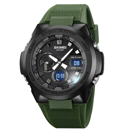 Годинник чоловічий наручний спортивний Skmei 2105 (Зелений) Київ