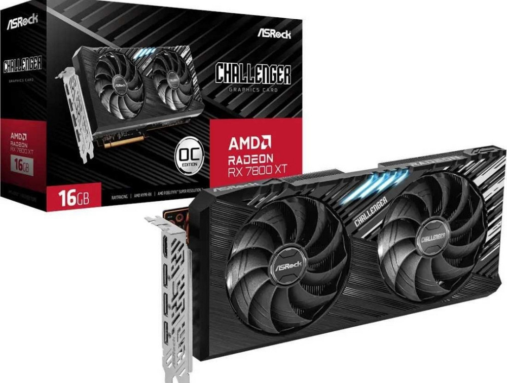 Відеокарта ASRock Radeon RX 7800 XT Challenger 16GB OC Нова! Харків - фото 4