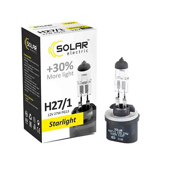 Галогенова лампа Solar H27/1 12V 27W PG13 Starlight +30% Киев