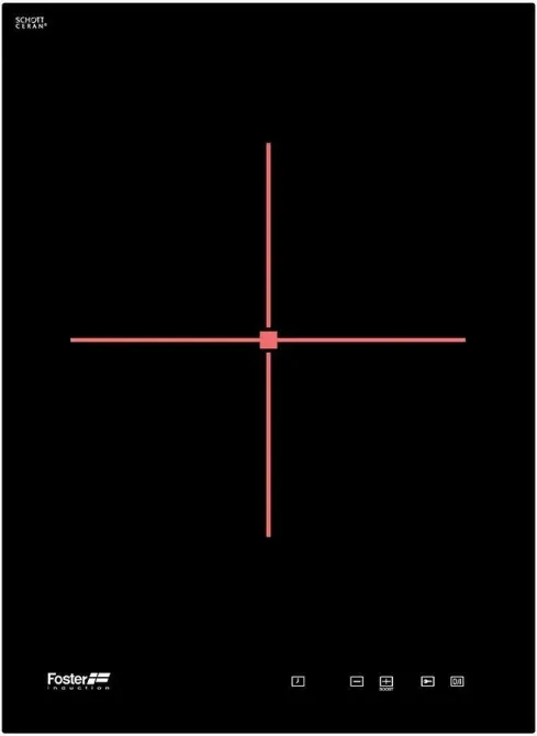 Варочная поверхность Foster S4000 Domino Q4 Ceramic 7321240 Киев - изображение 1