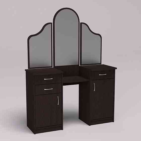 Стол туалетный Трюмо Диана, Венге Магия, 1200/420/1630 Львов