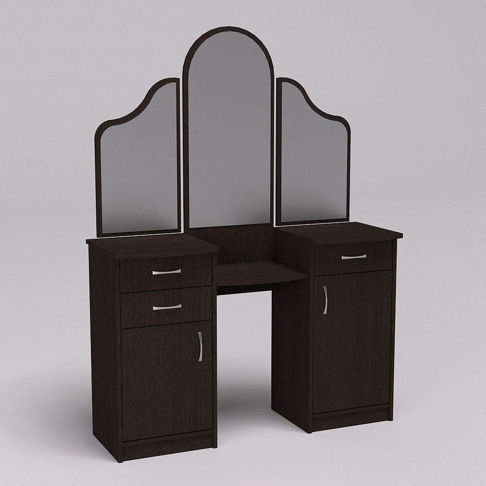 Стол туалетный Трюмо Диана, Венге Магия, 1200/420/1630 Львов - изображение 2
