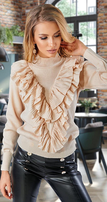 Свитерок с оборками (42-44) Киев - изображение 2