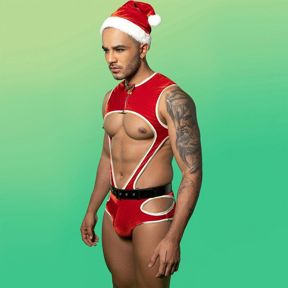 Новогодний мужской эротический костюм JSY 9132 One Size Sex Aura Киев - изображение 4