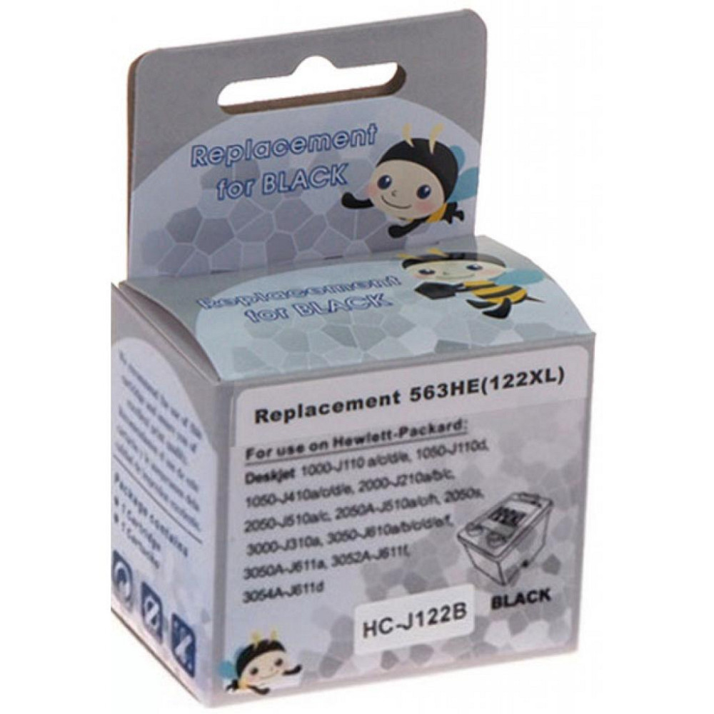 Картридж Microjet для HP №122 XL Black (HC-J122B) Винница - изображение 1