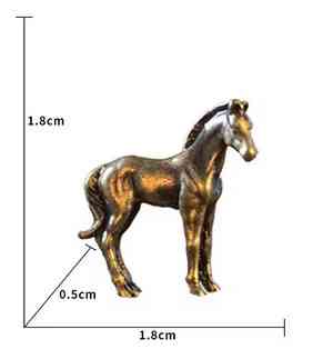 Фигурка из бронзы миниатюрная Лошадь Киев