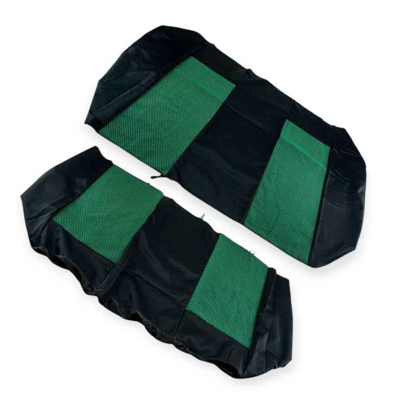 Чохли ваз 2101, 2105, 2106 (тюнінг) в зелений салон Мукачево - фото 1