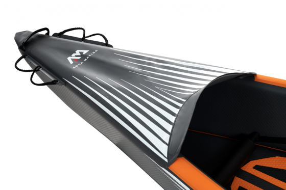 Каяк одноместный AQUA MARINA TOMAHAWK Air-K 12'4 - надувной быстроходный одноместный каяк Киев