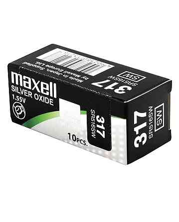 Батарейки-таблетки Maxell 317/SR516SW Дніпро