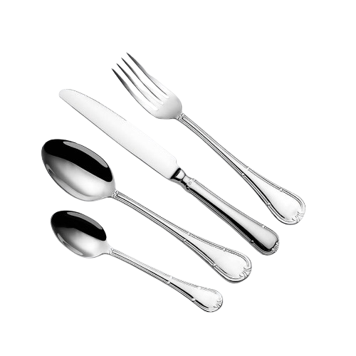 Набір столових приборів 24 предмети золотий MR-1529-24 Maestro Житомир