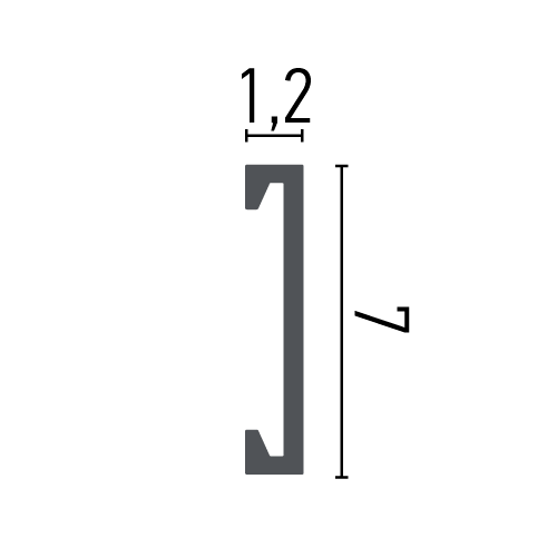 Молдинг полимерный Grand Decor HCR 506 Днепр - изображение 2