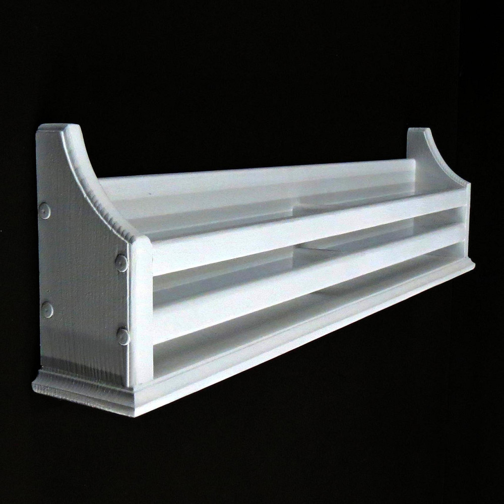 Настенная книжная полка 