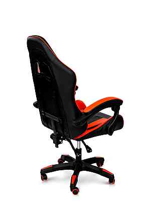 Крісло геймерське Слім, чорний/червоний Київ