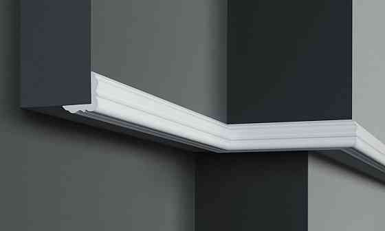 Карниз полиуретановый гладкий Gaudi Décor P 2075 Днепр