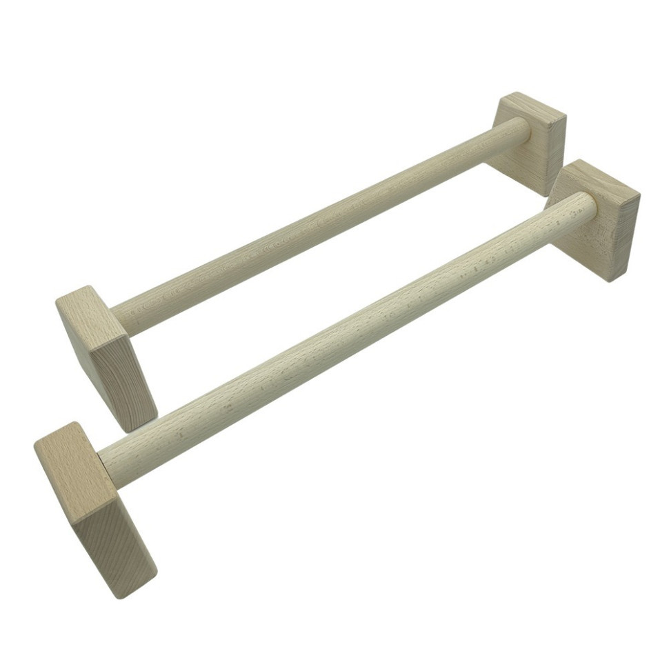 Паралетси, упори для віджимання дерев'яні Wood Gym Push Up NE-WD-60 з бука 50 см 2 шт Вінниця - фото 4