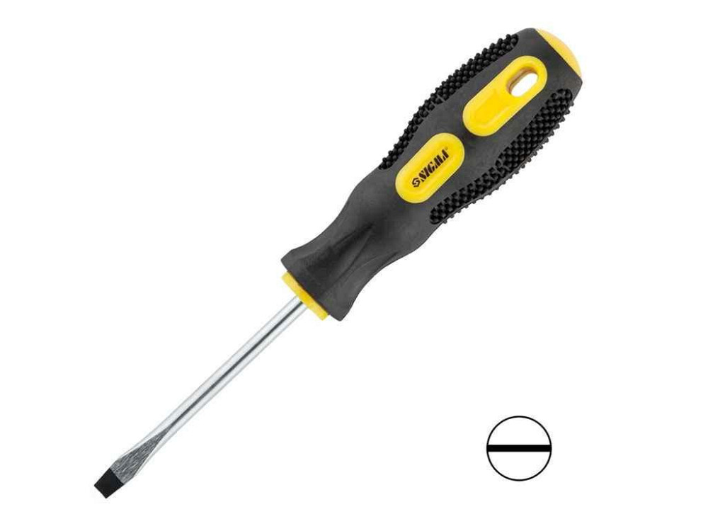 Викрутка шліцьова SL 5.0х75мм CrV 4006341 ТМ SIGMA Solmir Київ - фото 1