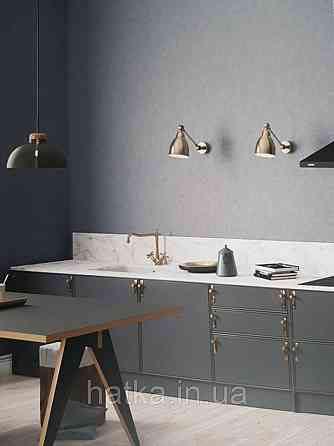 Шпалери вінілові на флізелін гарячого тиснення Marburg Shades однотонні світло бежеві Київ