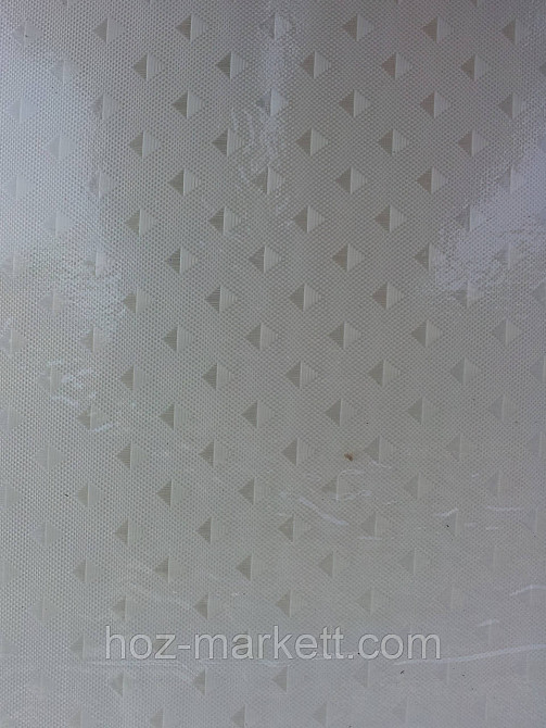 Шторка в ванную однотонная кремовая Харьков - изображение 3