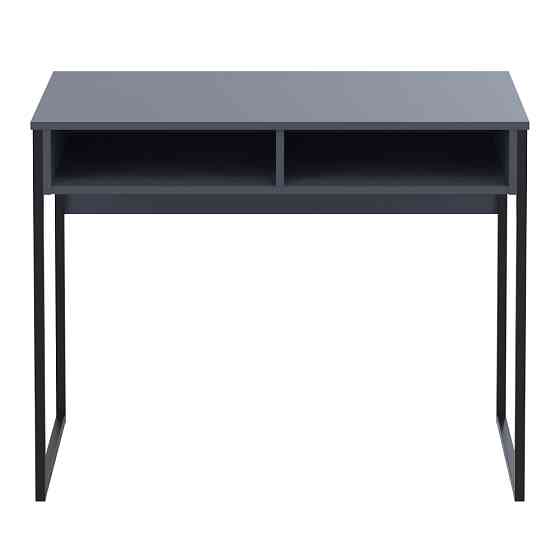 Стол письменный с полкой Doros Барт 100х55х78,1 см Графит (DRS-011426) Львов