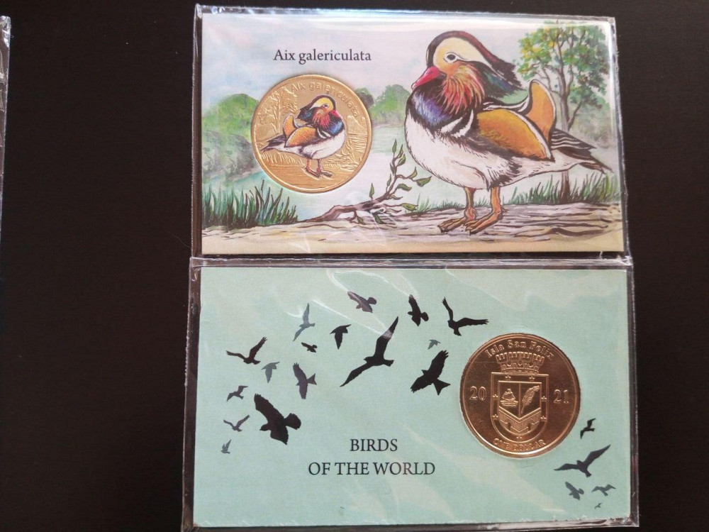 Сан Феликс 1 доллар 2021 утка МАНДАРИНКА Полтава - изображение 1