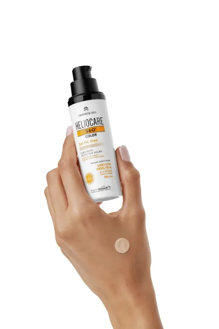 Тональний сонцезахисний гель на водній основі (тон беж) HELIOCARE 360º Color Gel Oil-Free SPF 50+ CANTABRIA, 50 мл Дніпро - фото 3