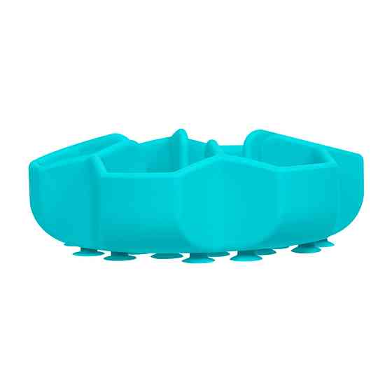Миска для медленного питания WAUDOG Silicone, 750 мл, голубой Киев