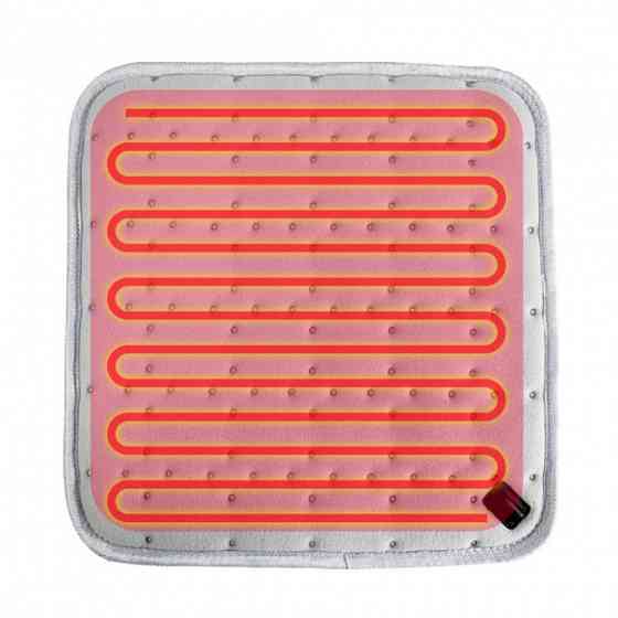 Usb подушка з підігрівом на стілець або крісло в автомобіль 3 режими 45см з таймером відключення Вінниця