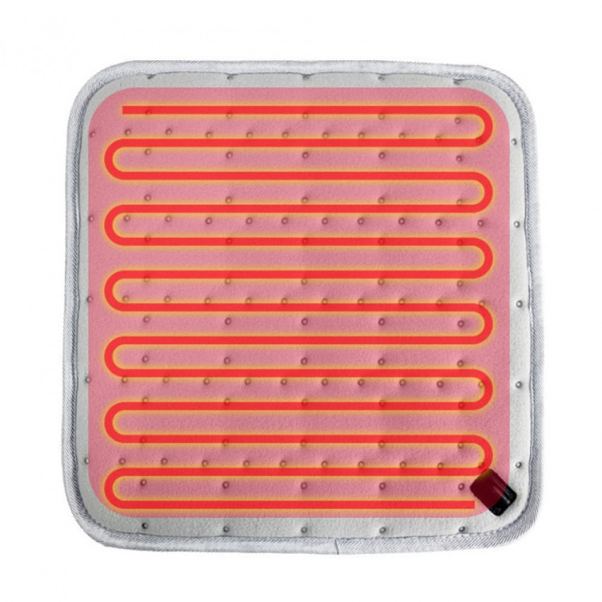 Usb подушка с подогревом на стуло или кресло в автомобиль 3 режима 45см с таймером отключения Винница - изображение 1