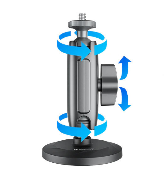 Магнит для экшн камеры телефона шаровой Telesin CMM-001 Киев - изображение 4