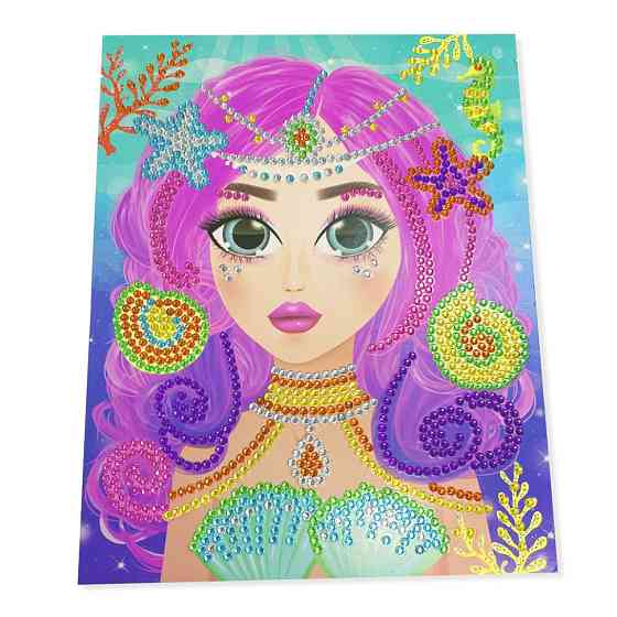 Набір для творчості діамантова мозаїка НТ-26 Морська Принцеса Вінниця