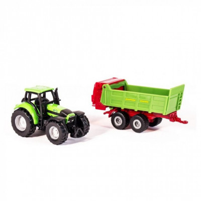 Спецтехніка Siku Трактор Deutz з причепом, 1:55 (6002389) Вінниця - фото 4