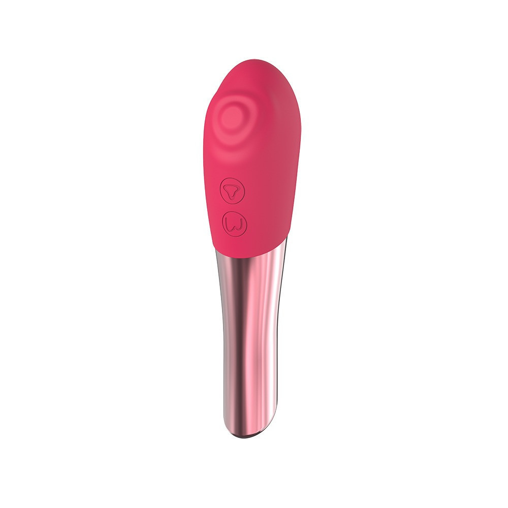 Двухсторонняя вибропуля Chisa Lust Ripple Ardor с пульсирующей головкой, розовый Sex Aura Киев - изображение 2