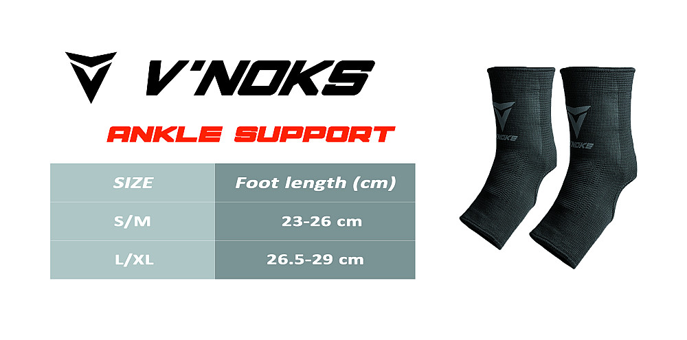 Захист гомілкостопа V`Noks Black S/M Кам'янське - фото 7