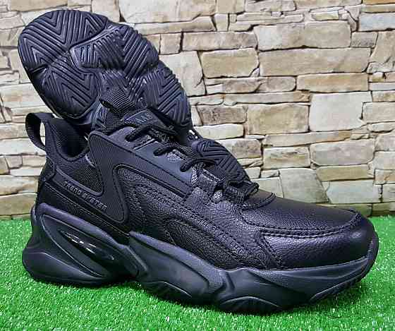 Подростковые кожаные кроссовки BaaS Trend system,производство Польши Киев