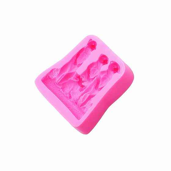 Молд силиконовый Сурикат 78 на 73 мм розовый Киев