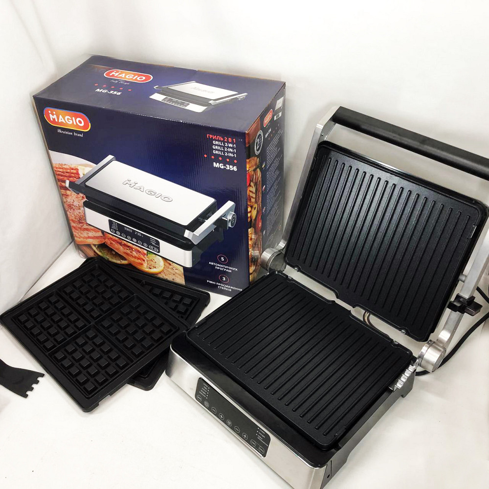 Гриль притискний хороший, Універсальний гриль для домашнього використання Домашній бутербродниця BS-29 Івано-Франківськ - фото 3