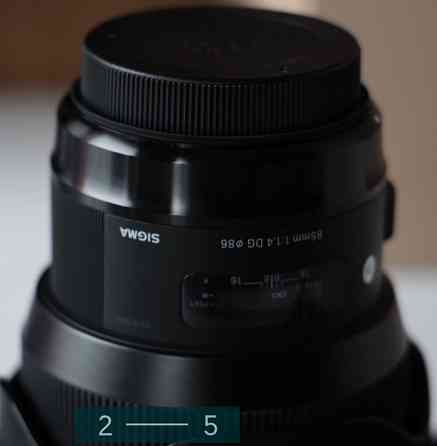 Объектив SIGMA 85mm f/1.4 DG NSM Art for Ganon. Киев