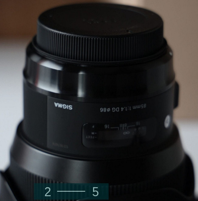 Объектив SIGMA 85mm f/1.4 DG NSM Art for Ganon. Киев - изображение 4