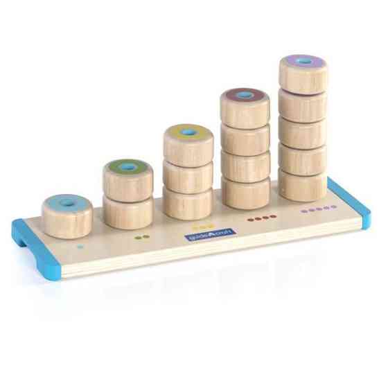Набір для рахування Guidecraft Manipulatives Логічні стовпчики (G6736) Харків