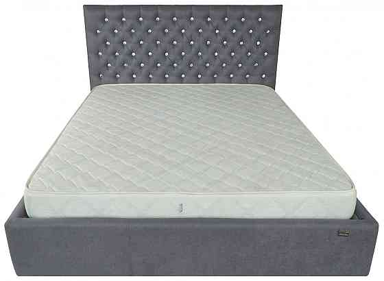 Кровать Двуспальная Cambridge Standart 160 х 200 см Fibril 16 С1 Темно-серый Днепр